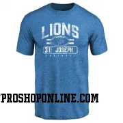 Blue Men's Kerby Joseph Detroit Lions Flanker T-Shirt