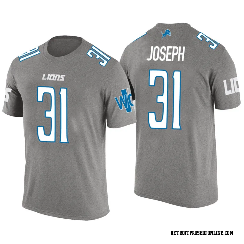 Gray Youth Kerby Joseph Detroit Lions Color Rush Legend T-Shirt