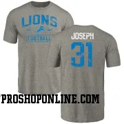 Gray Youth Kerby Joseph Detroit Lions Distressed Name & Number T-Shirt