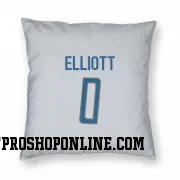 White Detroit Lions  DeShon Elliott  Pillow Cover (18 X 18)